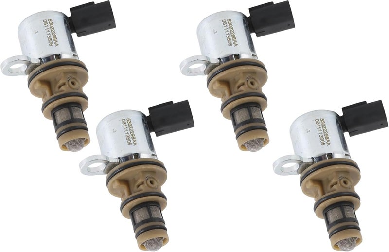RALBDX 4PCS Engine Multiple Displacement Solenoid Compatible with 2010-2024 Dodge Ram 1500 2500 Challenger Charger Commander Grand Cherokee Chrysler 300 5.7L 6.4L Replace # 53022298AA 916-592XD - Image 1